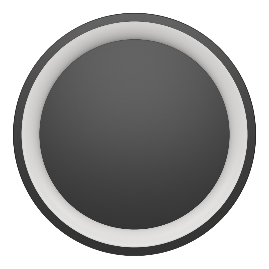 Eglo - LED RGBW Ściemnialna oprawa sufitowa LED/19,6W/230V 2700-6500K śr. 35 cm czarna