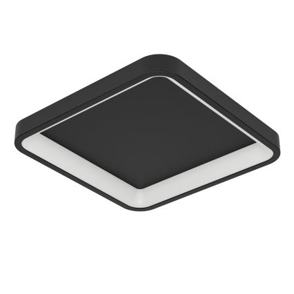 Eglo - LED RGBW ściemnialna oprawa sufitowa LED/20W/230V 2700-6500K 35x35 cm czarna