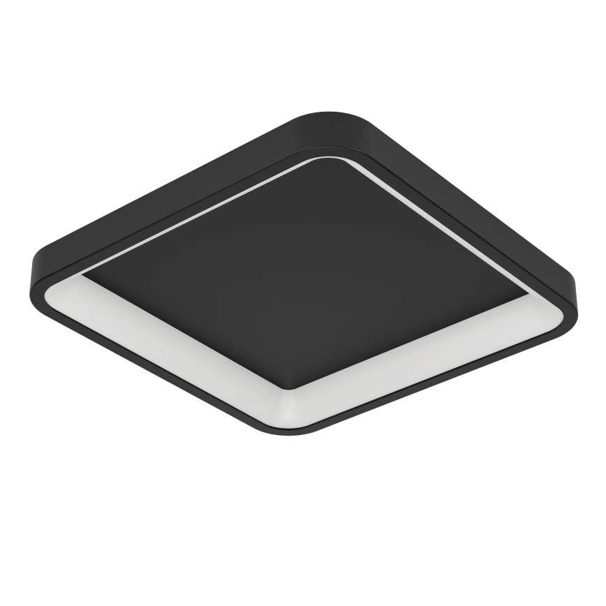 Eglo - LED RGBW ściemnialna oprawa sufitowa LED/20W/230V 2700-6500K 35x35 cm czarna