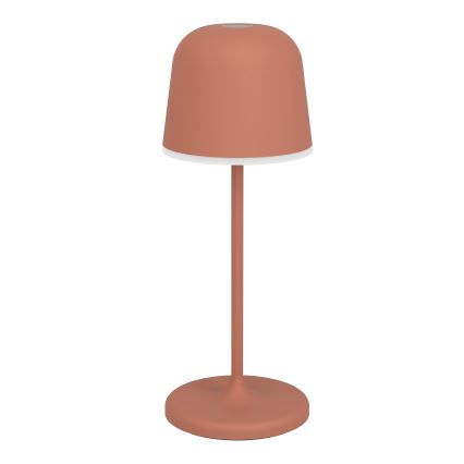 Eglo - LED ściemnialna zewnętrzna dotykowa ładowalna lampa stołowa LED/1,8W/5V 2500/3000/4000K 2500 mAh IP54 pomarańczowa
