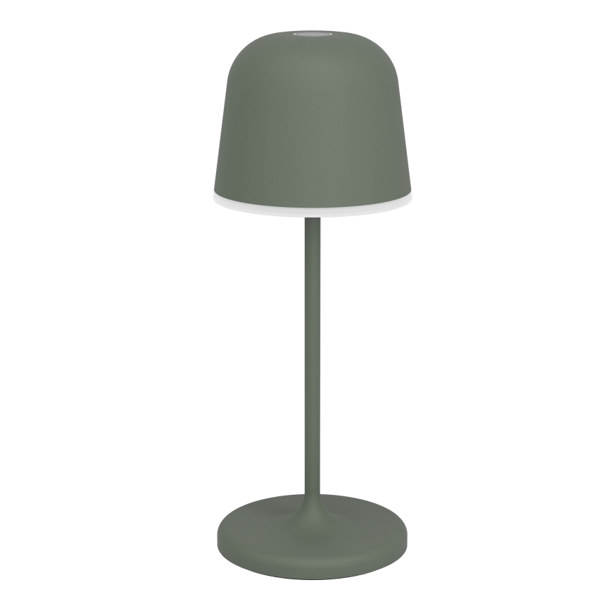 Eglo - LED Ściemnialna zewnętrzna dotykowa ładowana lampa stołowa LED/1,8W/5V 2500/3000/4000K 2500 mAh IP54 zielona