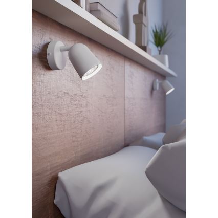 Eglo - Kinkiet punktowy 1xGU10/5W/230V biały