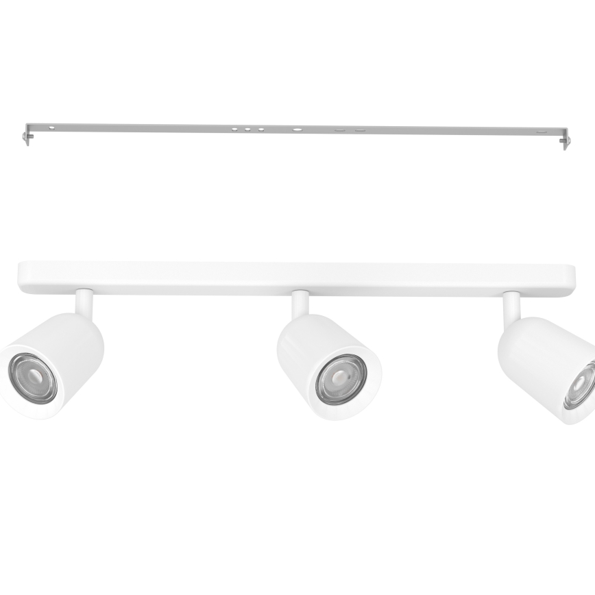 Eglo - Oprawa punktowa 3xGU10/10W/230V biała