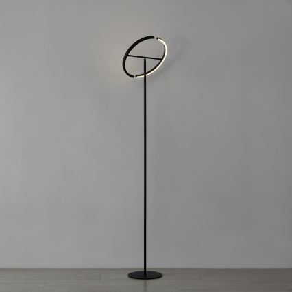 Eglo - ściemnialna lampa stojąca 2xLED/8,8W/230V czarna