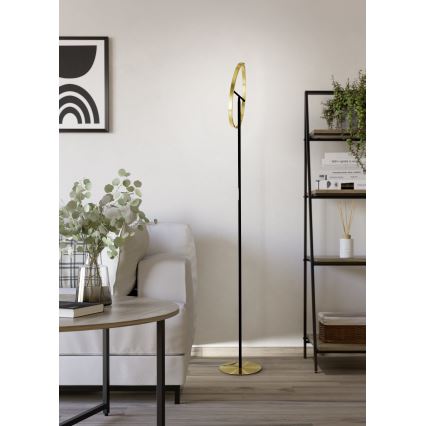 Eglo - ściemnialna lampa stojąca LED 2xLED/8,8W/230V złota/czarna