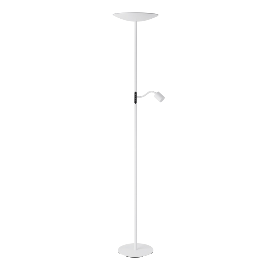 Eglo - LED Ściemnialna lampa stojąca LED/26,5W/230V + LED/4W biała