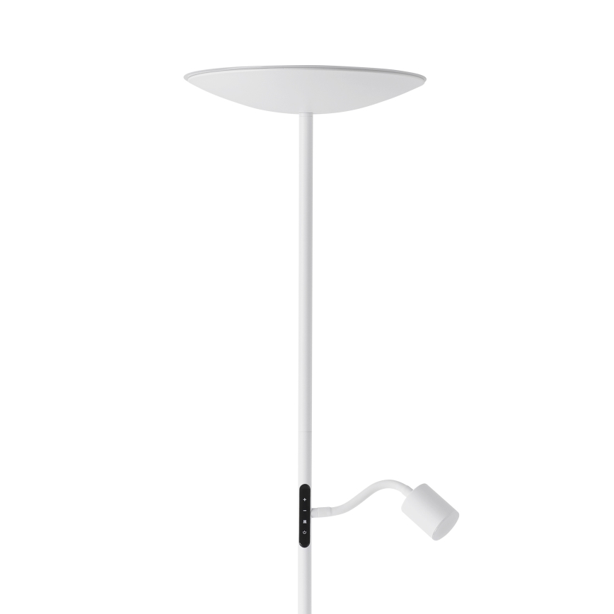 Eglo - LED Ściemnialna lampa stojąca LED/26,5W/230V + LED/4W biała