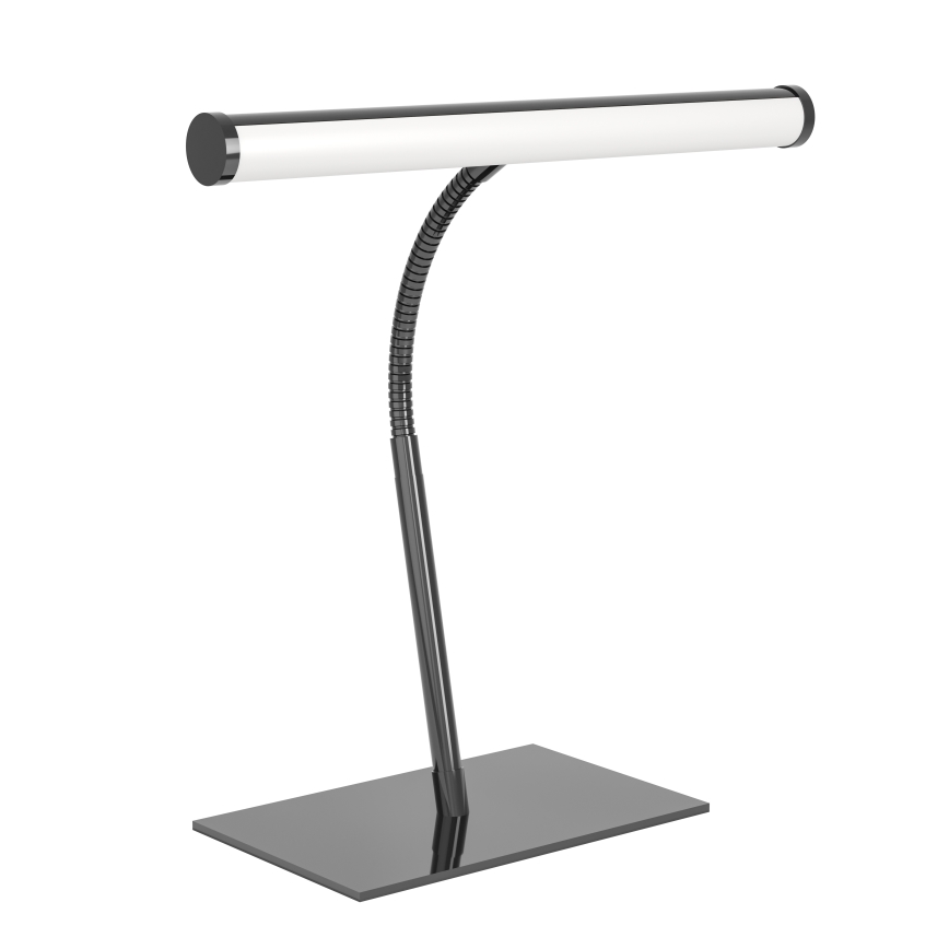 Eglo - LED ściemnialna dotykowa lampa stołowa LED/5W/230V 2700/4000/6500K czarny chrom