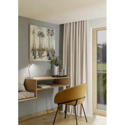 Eglo - Dotykowa, ściemnialna lampa stołowa LED, 5W, 230V, 2700/4000/6500K, matowy chrom