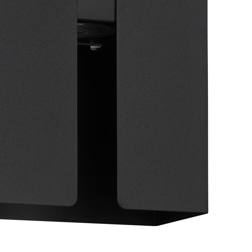 Eglo - Kinkiet zewnętrzny LED 2xLED/4W/230V 2700/4000/6000K. IP44 czarny