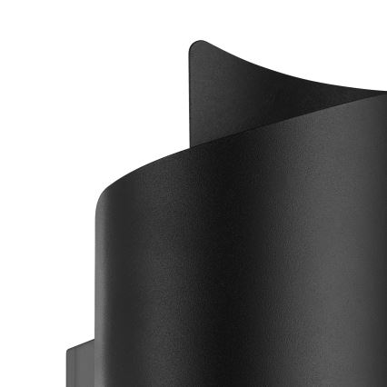 Eglo - LED zewnętrzny kinkiet 2xLED/4W/230V 2700/4000/6000K IP44 czarny