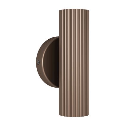 Eglo - Kinkiet 2xGU10/5W/230V brązowy