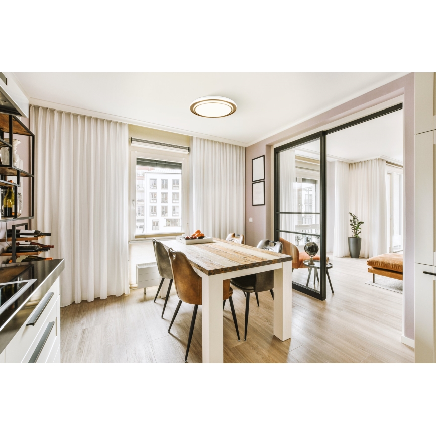 Eglo - Lampa sufitowa LED/36W/230V Ø 49 cm złota