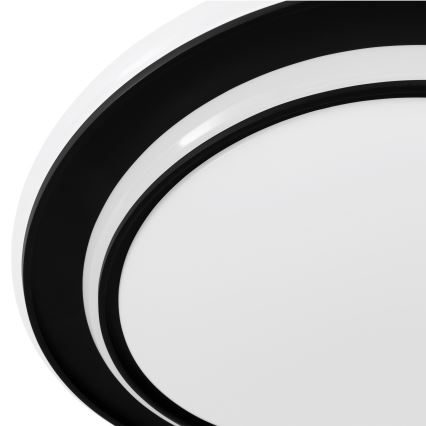 Eglo - LED lampa sufitowa LED/24W/230V śr. 40 cm czarna