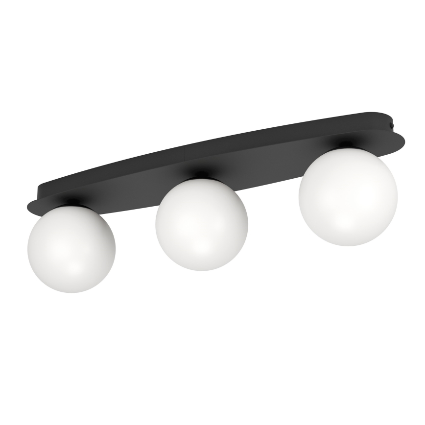 Eglo - LED łazienkowa lampa sufitowa 3xG9/4,2W/230V IP44 czarna