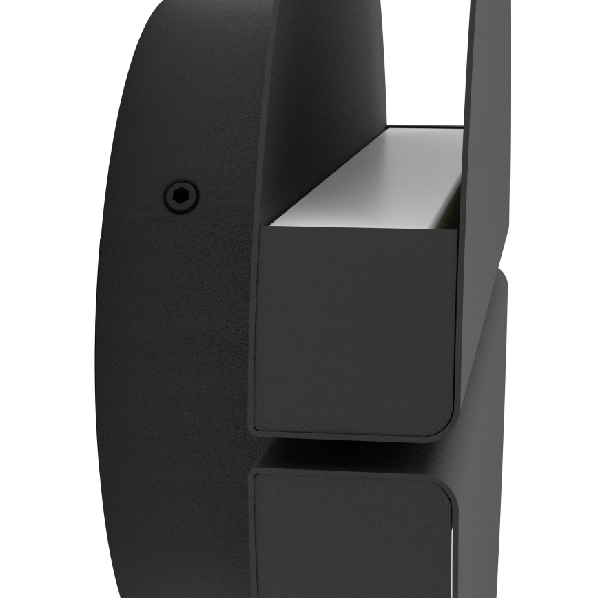 Eglo - Zewnętrzny kinkiet LED/4,5W/230V 2700/4000/6500K IP44 czarny