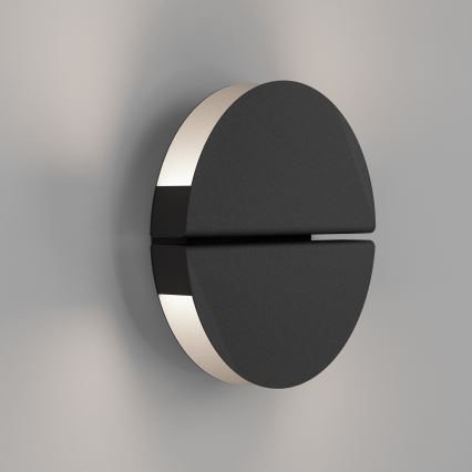 Eglo - Zewnętrzny kinkiet LED/4,5W/230V 2700/4000/6500K IP44 czarny