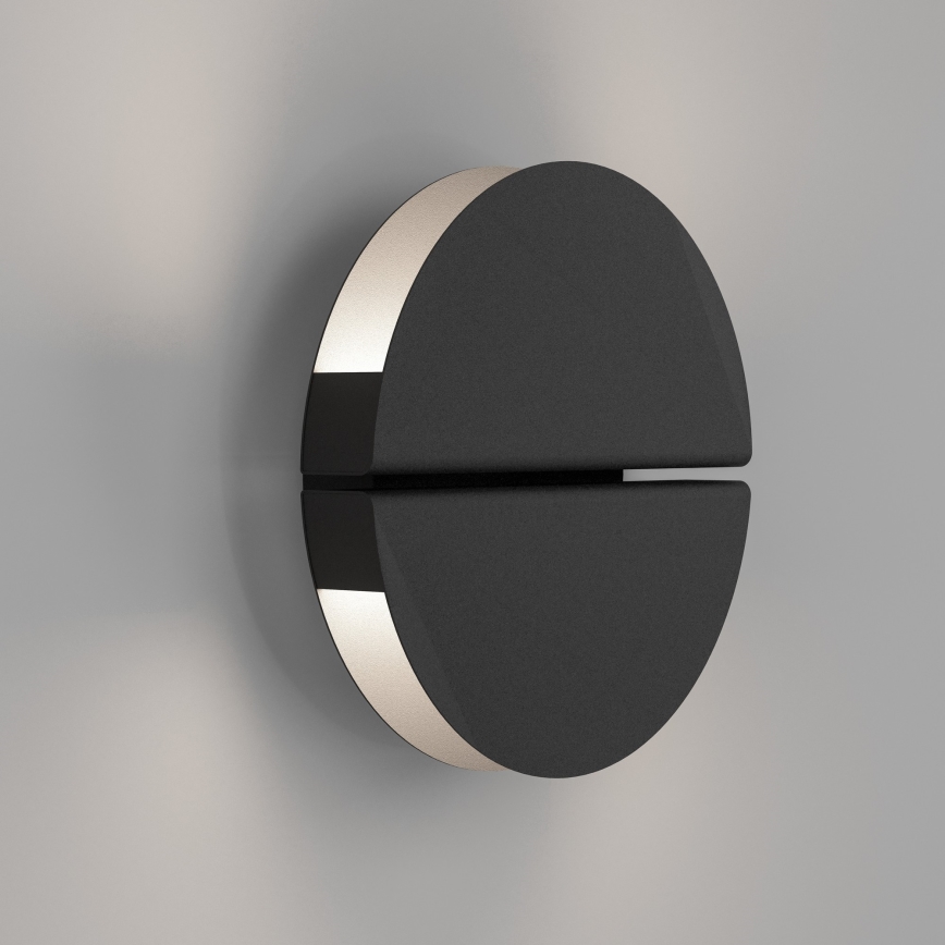 Eglo - Zewnętrzny kinkiet LED/4,5W/230V 2700/4000/6500K IP44 czarny