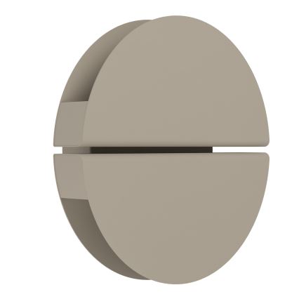 Eglo - LED Zewnętrzna oprawa ścienna LED/4,5W/230V 2700/4000/6500K IP44 beżowa