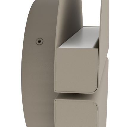 Eglo - LED Zewnętrzna oprawa ścienna LED/4,5W/230V 2700/4000/6500K IP44 beżowa