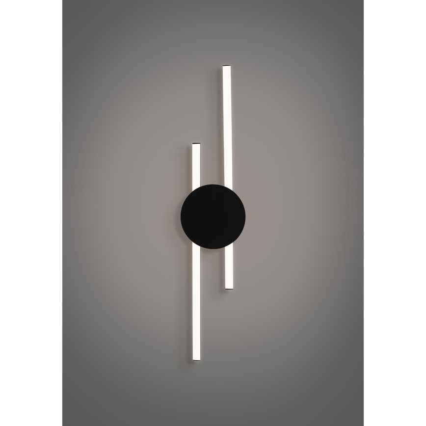 Eglo - LED Kinkiet LED/20W/230V + LED/0,91W czarny