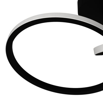 Eglo - Oprawa sufitowa LED/12W/230V 2700/4000/6500K czarna