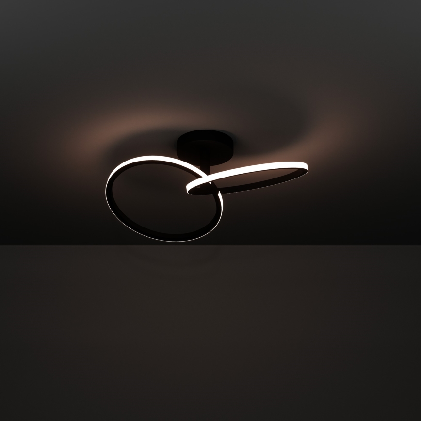 Eglo - Oprawa sufitowa LED/12W/230V 2700/4000/6500K czarna