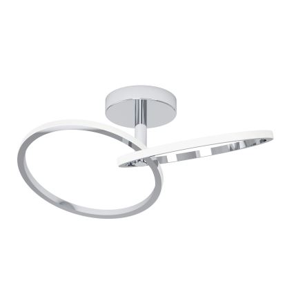 Eglo - Lampa sufitowa LED 12W/230V 2700/4000/6500K, błyszczący chrom