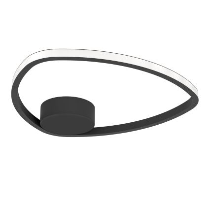 Eglo - Plafon LED/9,7W/230V śr. 37,5 cm czarny