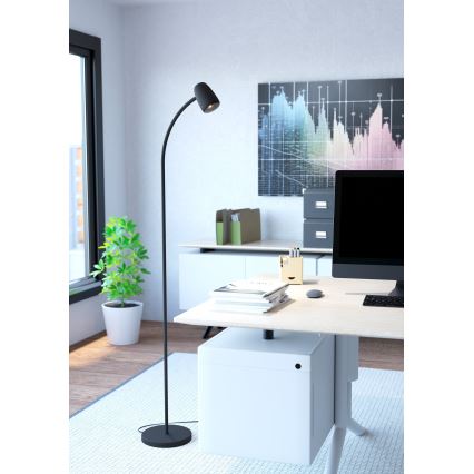 Eglo - Lampa stojąca 1xE14/18W/230V czarna