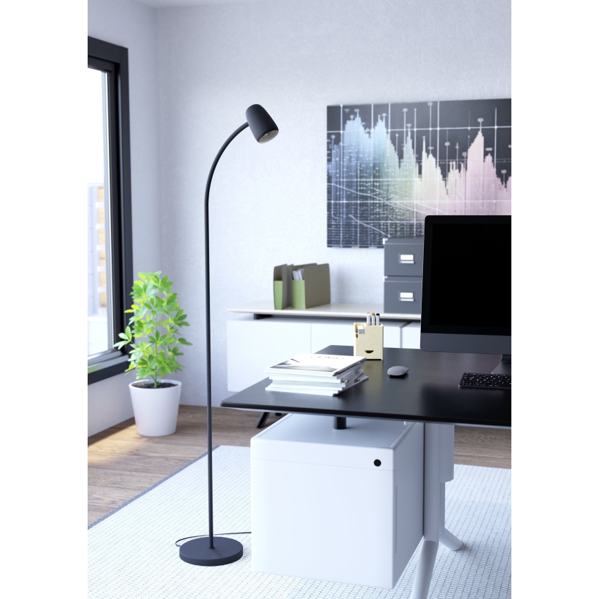 Eglo - Lampa stojąca 1xE14/18W/230V czarna