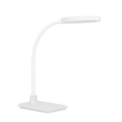 Eglo - Ściemnialna giętna lampka biurkowa LED/5,5W/230V 2700/4000/6500K biała
