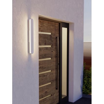Eglo - LED Zewnętrzny kinkiet LED/10,5W/230V IP44 2700/4000/6500K biały