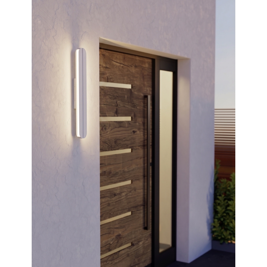 Eglo - LED Zewnętrzny kinkiet LED/10,5W/230V IP44 2700/4000/6500K biały