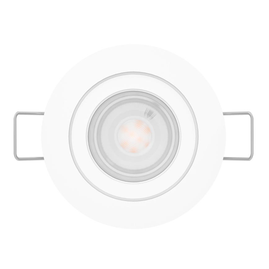 Eglo - LED wpuszczana oprawa punktowa do łazienki 1xGU10/4,5W/230V IP44 biała