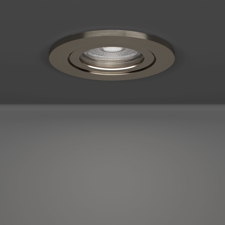 Eglo - Zestaw 3x wpuszczanych opraw punktowych LED/4,8W/230V 2700/4000/6500K matowy chrom