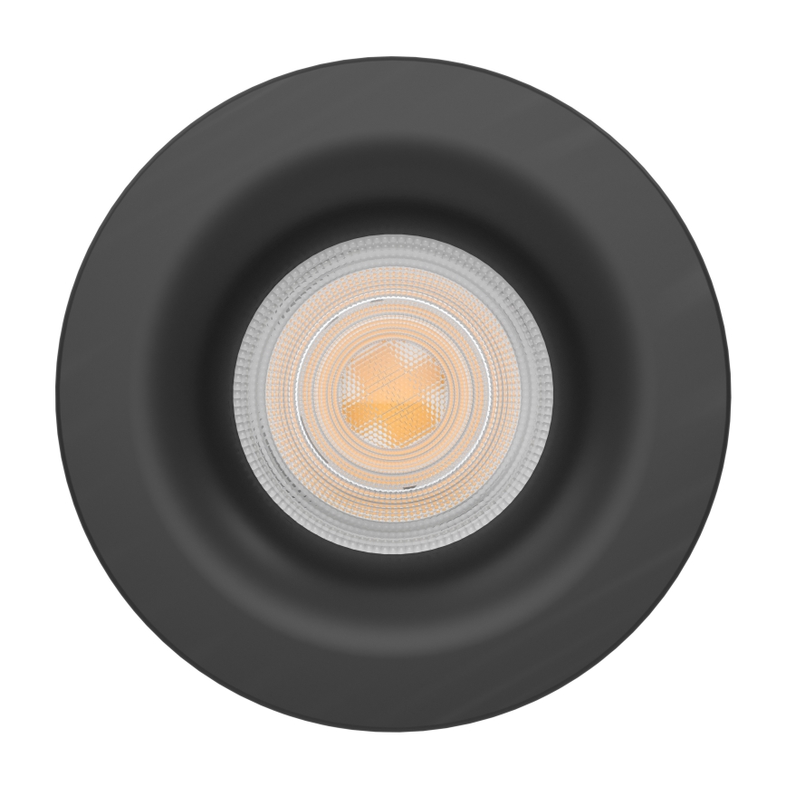 Eglo - Wpuszczana oprawa sufitowa LED do łazienki LED/4,9W/230V 2700/4000/6500K śr. 8,8 cm IP65 czarna