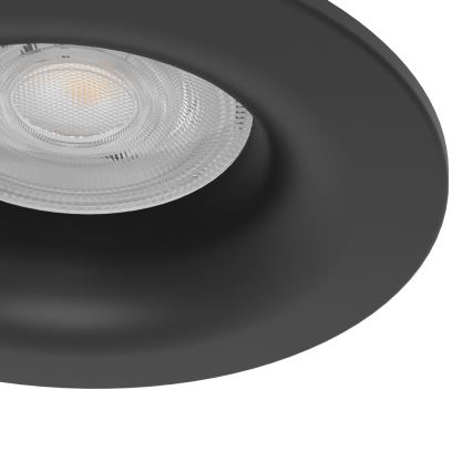 Eglo - Wpuszczana oprawa sufitowa LED do łazienki LED/4,9W/230V 2700/4000/6500K śr. 8,8 cm IP65 czarna