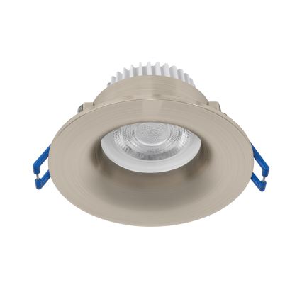 Eglo - Wpuszczana oprawa sufitowa LED do łazienki LED/4,9W/230V 2700/4000/6500K śr. 8,8 cm IP65 matowy chrom