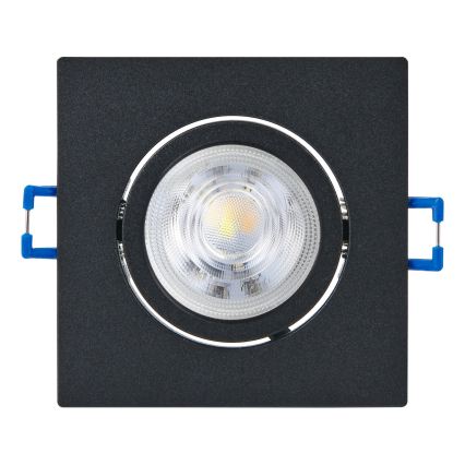 Eglo - ZESTAW 3x ściemnialne wpuszczane oprawy sufitowe LED/4,8W/230V 8,8x8,8 cm czarne