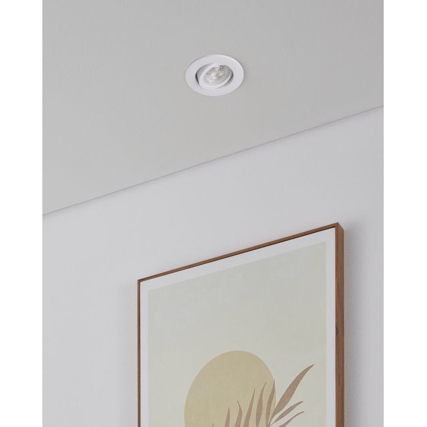 Eglo - ZESTAW 3x wpuszczanych opraw sufitowych LED RGBW, ściemnialnych, LED/4,7W/230V, 2700-6500K, białe