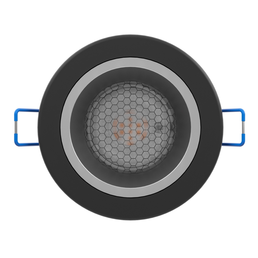 Eglo - LED RGBW Ściemnialna łazienkowa wpuszczana oprawa sufitowa LED/4,8W/230V 2700-6500K IP44 czarna