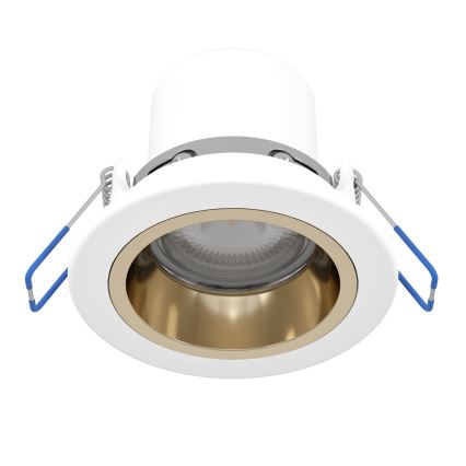 Eglo - LED RGBW ściemnialna łazienkowa wpuszczana oprawa sufitowa LED/4,8W/230V 2700-6500K IP44 biała/złota