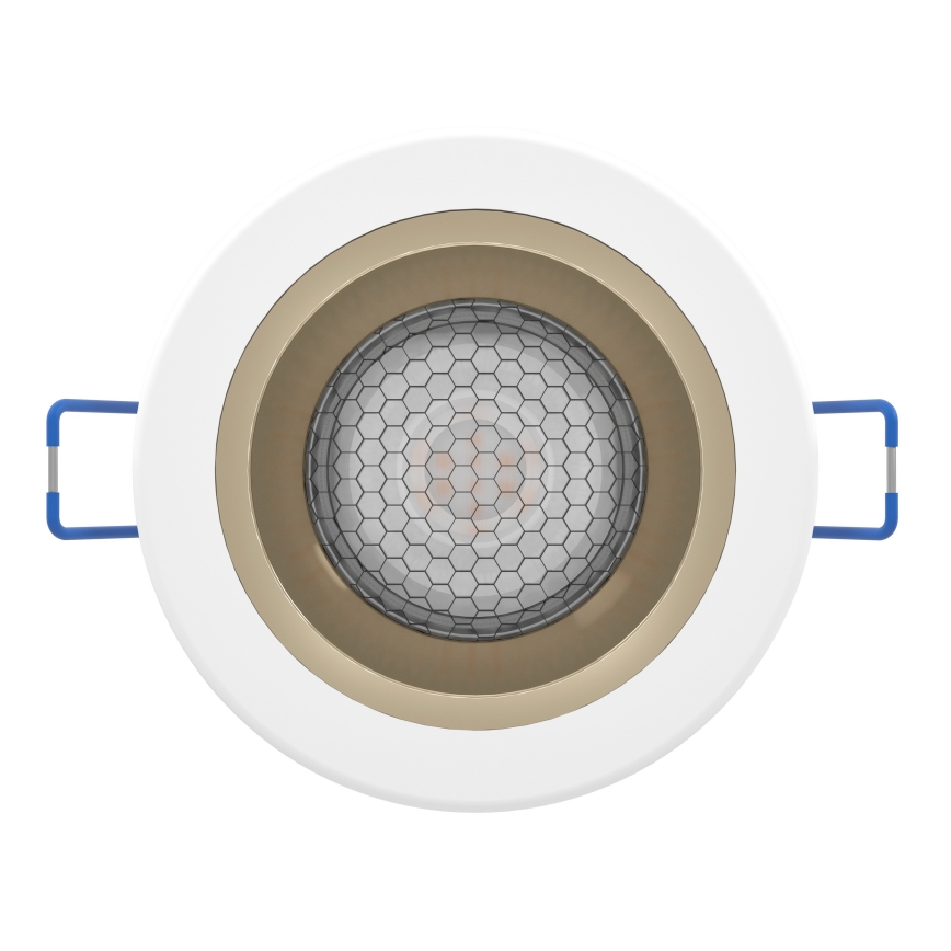 Eglo - LED RGBW ściemnialna łazienkowa wpuszczana oprawa sufitowa LED/4,8W/230V 2700-6500K IP44 biała/złota