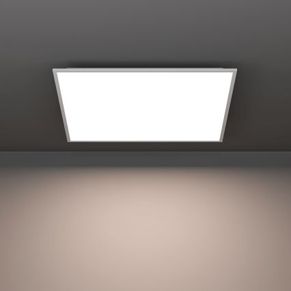 Eglo - ściemnialny natynkowy panel LED/33W/230V 2700-6500K 60x60 cm biały + pilot zdalnego sterowania