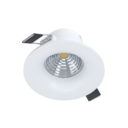 Eglo - ściemnialna wpuszczana oprawa sufitowa LED/6,4 W/230 V śr. 8,8 cm biała