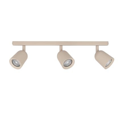 Eglo - Oprawa punktowa 3xGU10/10W/230V beżowa
