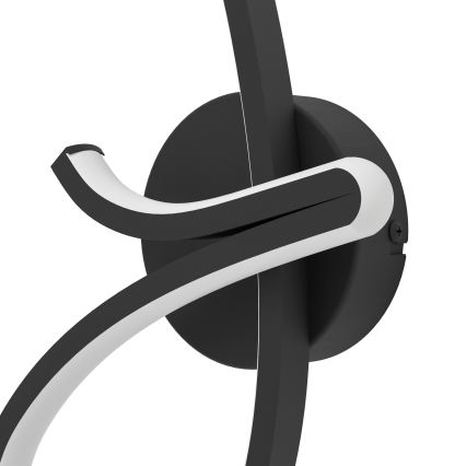 Eglo - kinkiet LED/12W/230V, 2700/4000/6500K, czarny