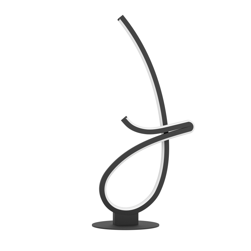 Eglo - LED Lampa biurkowa LED/12W/230V 2700/4000/6500K czarna