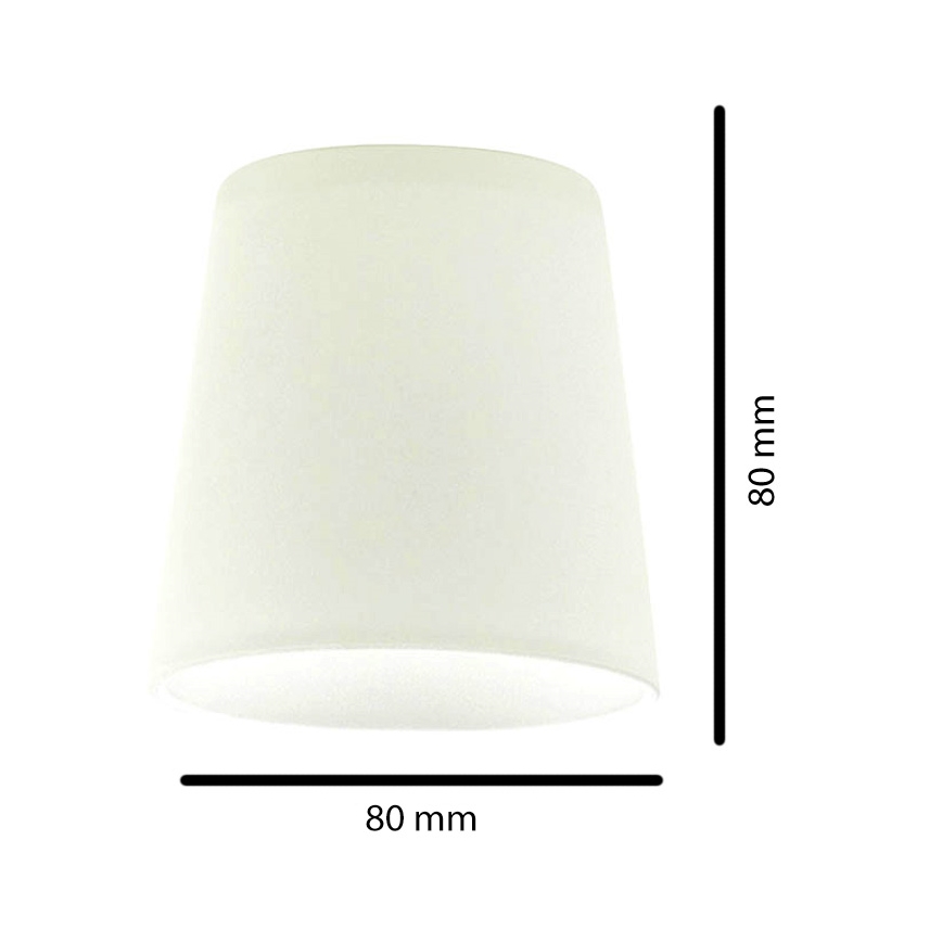 EGLO 90259 - Szkło do żyrandoli, lamp stołowych, plafonów i oświetlenia punktowego MY CHOICE matowe białe
